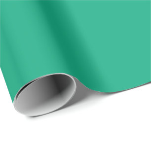 Vivid Turquoise Wrapping Paper