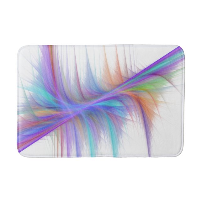 Vivid Vibrations Bath Mat (Front)