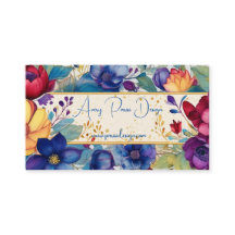 Vivid Vintage Standard Watercolor Floral