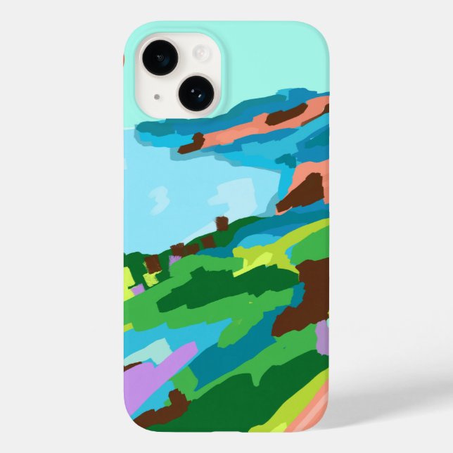 Vivid Vistas Case-Mate iPhone Case (Back)