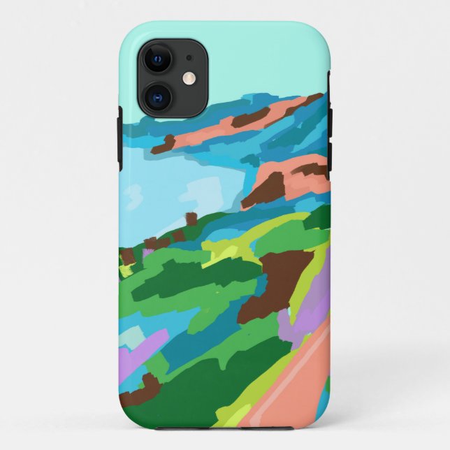 Vivid Vistas Case-Mate iPhone Case (Back)