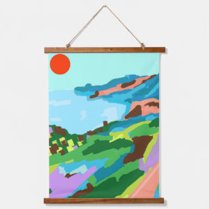 Vivid Vistas Hanging Tapestry