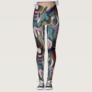 Vivid Vortex Leggings