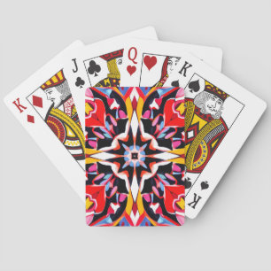 Vivid Vortex Playing Cards