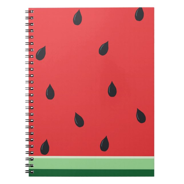 Vivid Watermelon Notebook (Front)