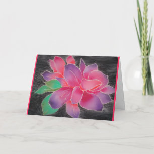 Vivid wishes card