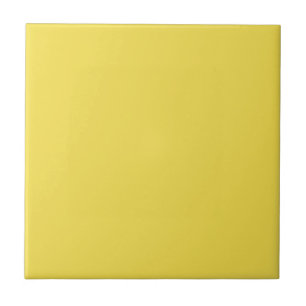 Vivid Yellow Solid Colour 2021 Colour of The Year Ceramic Tile
