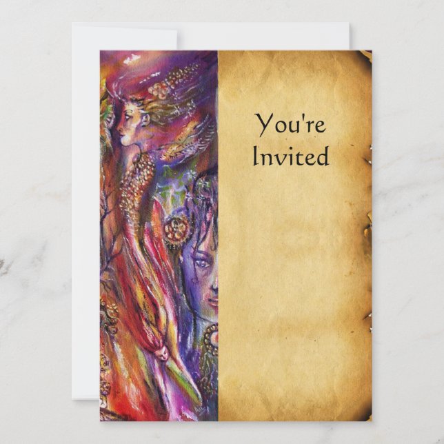 VIVIEN AND MERLIN INVITATION (Front)