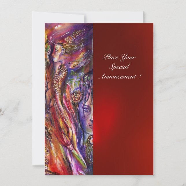 VIVIEN AND MERLIN INVITATION (Front)