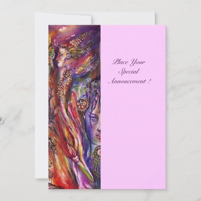 VIVIEN AND MERLIN INVITATION (Front)