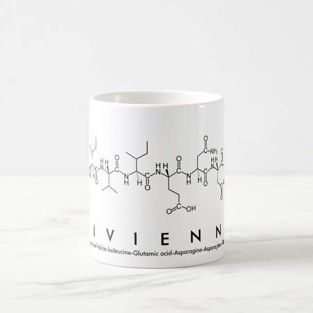Vivienne peptide name mug (Center)