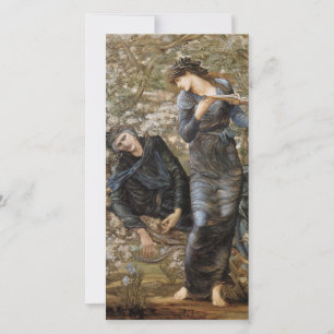 Vivien's Beguiling of Merlin (Edward Burne-Jones) Card