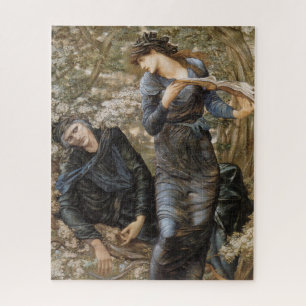 Vivien's Beguiling of Merlin (Edward Burne-Jones) Jigsaw Puzzle