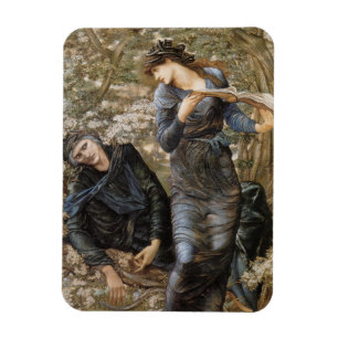 Vivien's Beguiling of Merlin (Edward Burne-Jones) Magnet