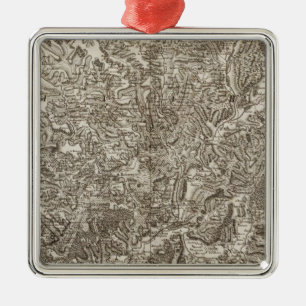 Viviers Metal Tree Decoration