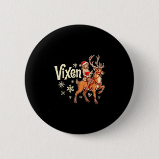 Vixen christmas reindeer pin up girl vintage santa