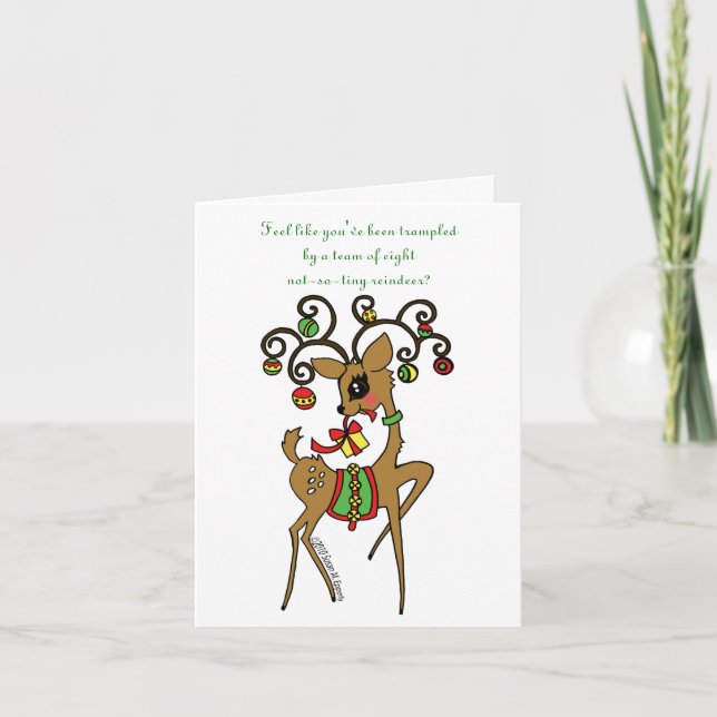 Vixen / Comfort and Joy Holiday Card (Front)