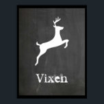 Vixen Poster<br><div class="desc">One of Santa Claus' reindeer.</div>