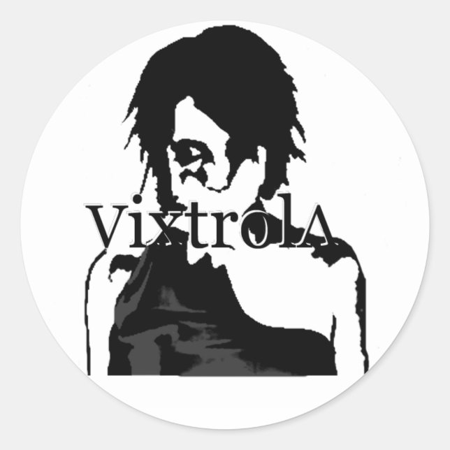 vixtrola sticker (Front)