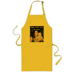 viya apron, Made With Love By Viya Long Apron
