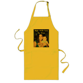 viya apron, Made With Love By Viya Long Apron