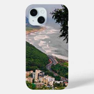 Vizag beach view from kailasgiri iPhone 15 case
