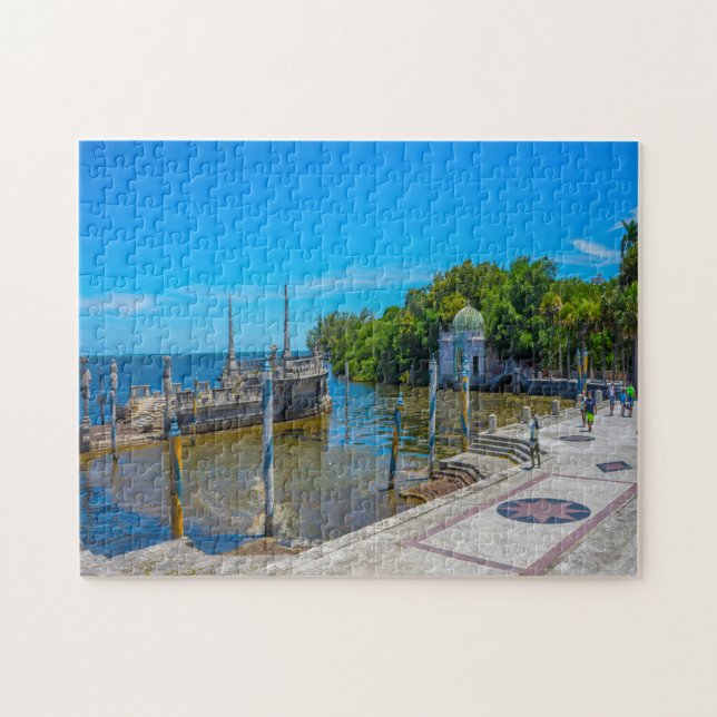 Vizcaya Florida Jigsaw Puzzle (Horizontal)