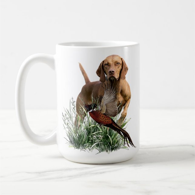 Vizsla  , Art  Coffee Mug (Left)