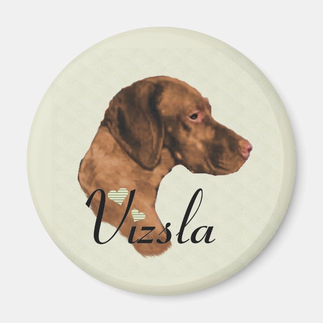 Vizsla Art Gifts Magnet (Front)