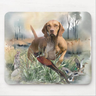 Vizsla , Art Mouse Pad