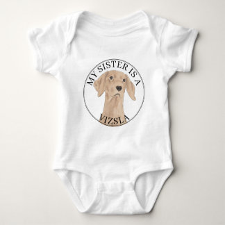 Vizsla Big Brother Baby Bodysuit