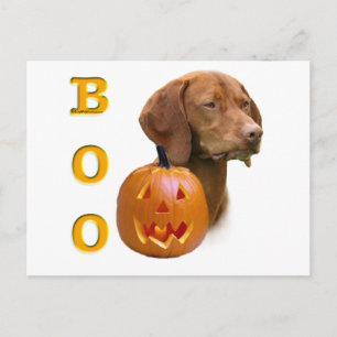 Vizsla Boo Postcard