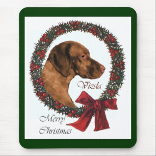 Vizsla Christmas Gifts Mouse Pad