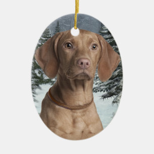 Vizsla Christmas Ornament