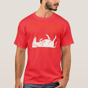 Vizsla dog animal funny anatomy T-Shirt