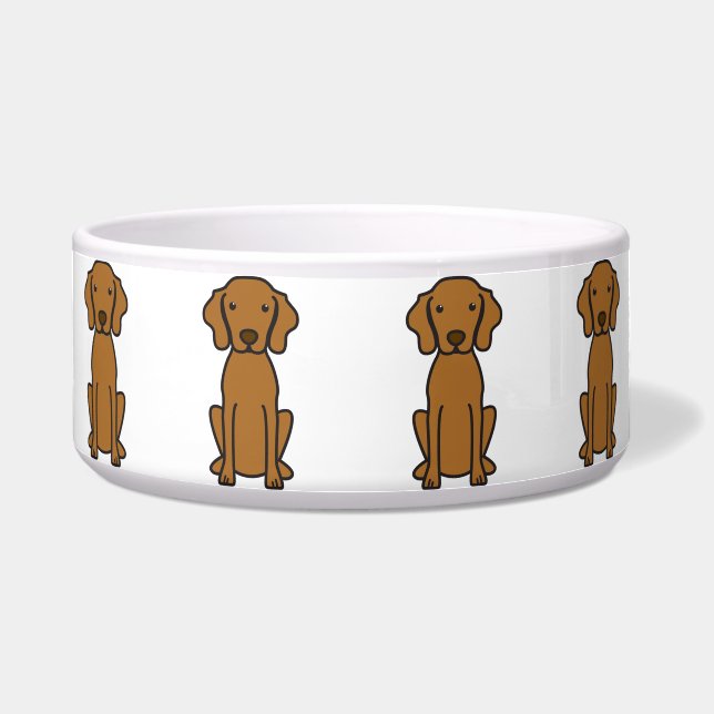 Vizsla Dog Cartoon (Front)