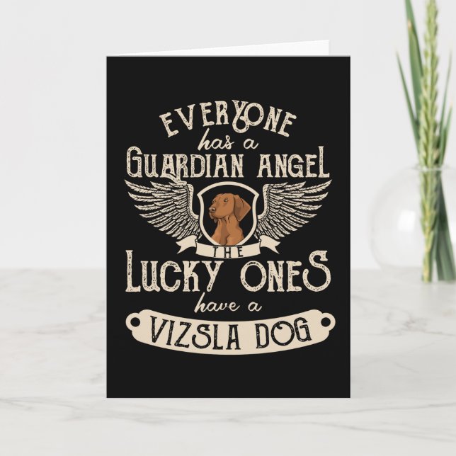 Vizsla Dog Gift Idea for dog owner Card (Front)