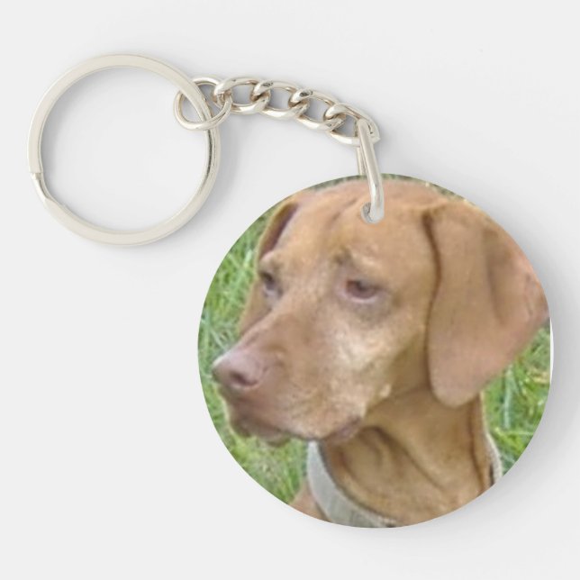 Vizsla Dog Keyring (Front)