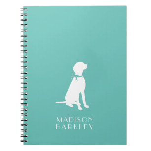 Vizsla Dog Puppy Notebook