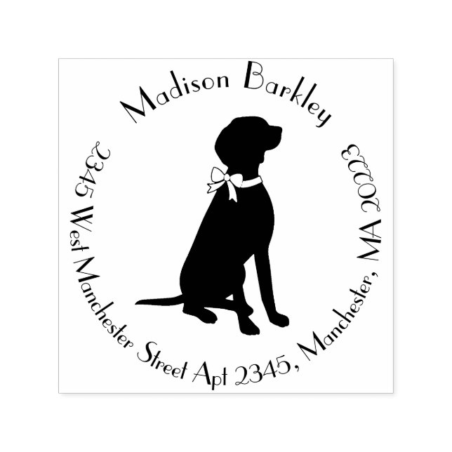 Vizsla Dog Puppy Self-inking Stamp (Design)