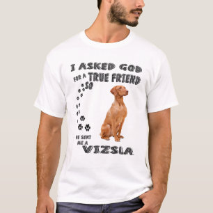 Vizsla Dog Quote Mum Dad Costume, Cute Hungarian V T-Shirt