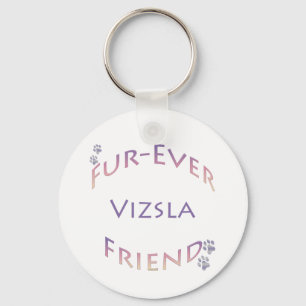 Vizsla Furever Friend Key Ring