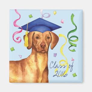 Vizsla Graduate Magnet
