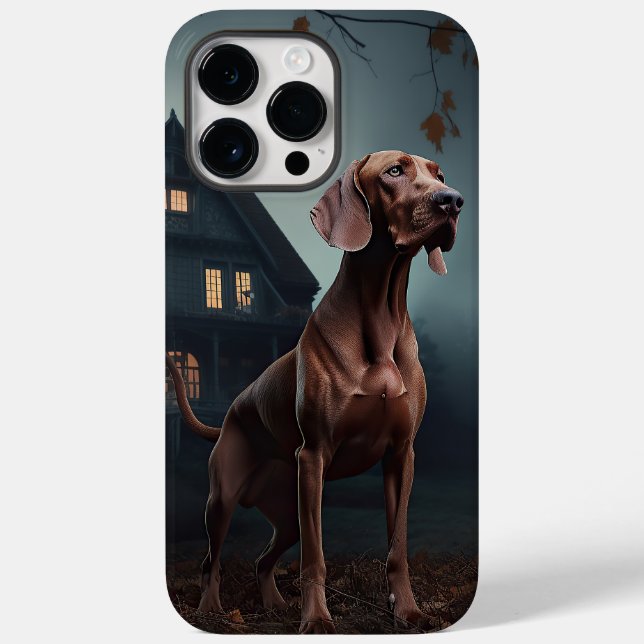 Vizsla Halloween Scary Case-Mate iPhone Case (Back)