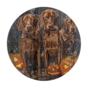 Vizsla Halloween Spooky Cutting Board