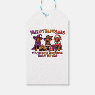 Vizsla Halloween Thanksgiving Christmas Classic T- Gift Tags