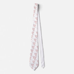 Vizsla Heart Belongs Tie
