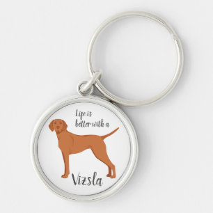 Vizsla Key Ring