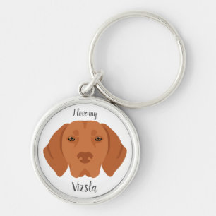 Vizsla Key Ring
