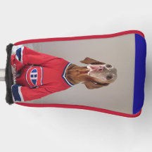 Vizsla Montreal Canadians Golf Putter Cover